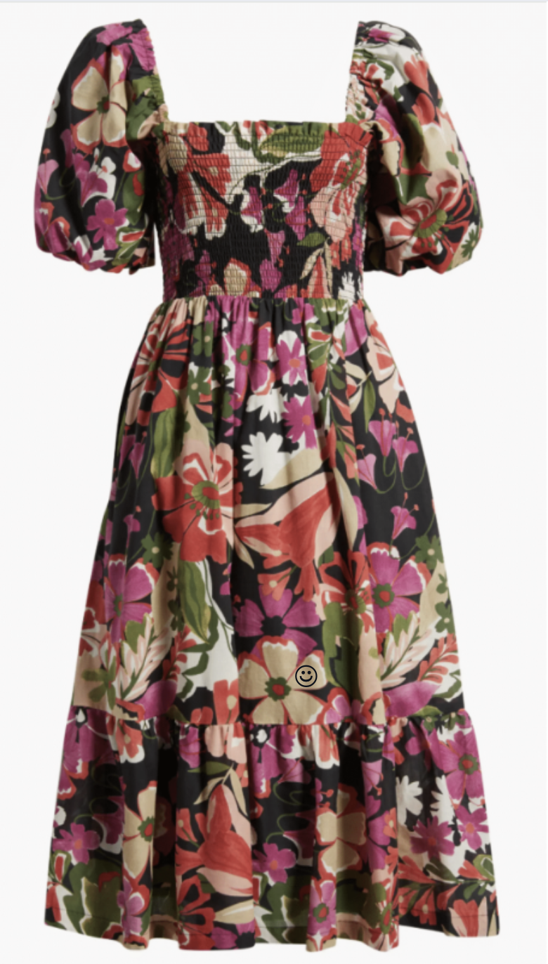 Summer Dresses That Don’t Show Bra Straps tania stephens  fashion blogger floral